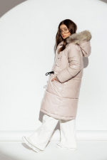 Пальто для девочки GnK ЗС-922 превью фото